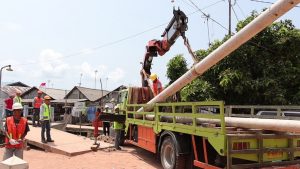 Kampung Nelayan di Pulau Monggak Batam Segera Terang Benderang