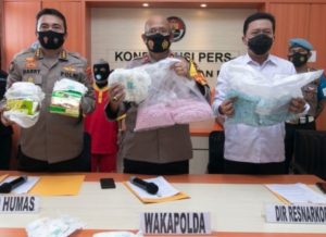 Polisi Amankan 20 Ribu Butir Inex Asal Malaysia di Batam