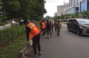 Pengendara dan Pejalan Kaki di Batam Disanksi Bersihkan Fasum