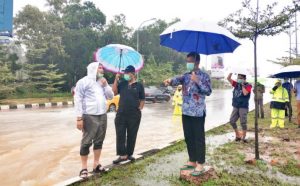 Jalan Protokol Batam Tergenang Banjir, Rudi: Segera Saya Dudukan