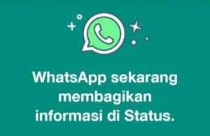 Pemberitahuan WhatsApp Muncul di Status Pengguna, Simak Isinya