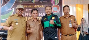 Wagub Sumbar Audy Joinaldy Berkunjung Ke SMA Negeri 1 BONJOL Pasaman, Membuka Kegiatan Germas 2022