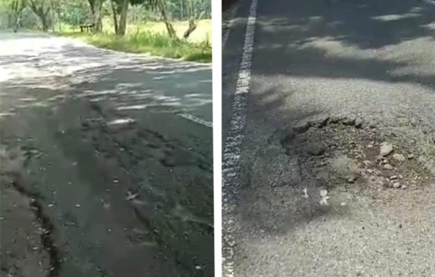 Masyarakat Nilai Dinas BMCKTR Sumbar Lambat Menangani Kerusakan Jalan