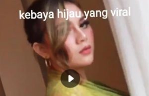 Video Parno Wanita Kebaya Hijau Viral di Medsos, Disebut Model Initial RD