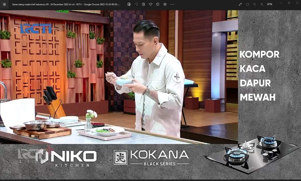 MasterChef Indonesia Kompor Niko