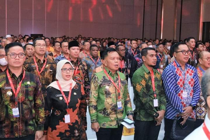 Plt Bupati Asmar Hadiri Temu Bisnis di JIExpo, Meranti Peringkat Ketiga di Riau