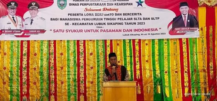 Peduli pendidikan, Danny Ismaya adakan Lomba Pidato dan Bercerita untuk Meningkatkan Minat Baca dan Literasi di Kalangan Pelajar dan Mahasiswa