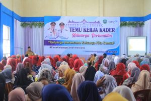 Bupati Pasaman H. Benny Utama disambut Ratusan Kader Keluarga Berkualitas di Hall Pertemuan Kecamatan Rao