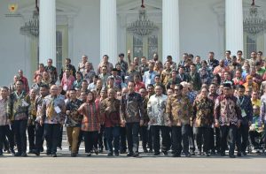 Presiden Jokowi Buka Kongres XXV PWI Tahun 2023 di Istana Negara