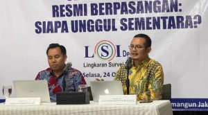 Survei LSI Denny JA Tempatkan Prabowo-Gibran Unggul Diputaran Pertama