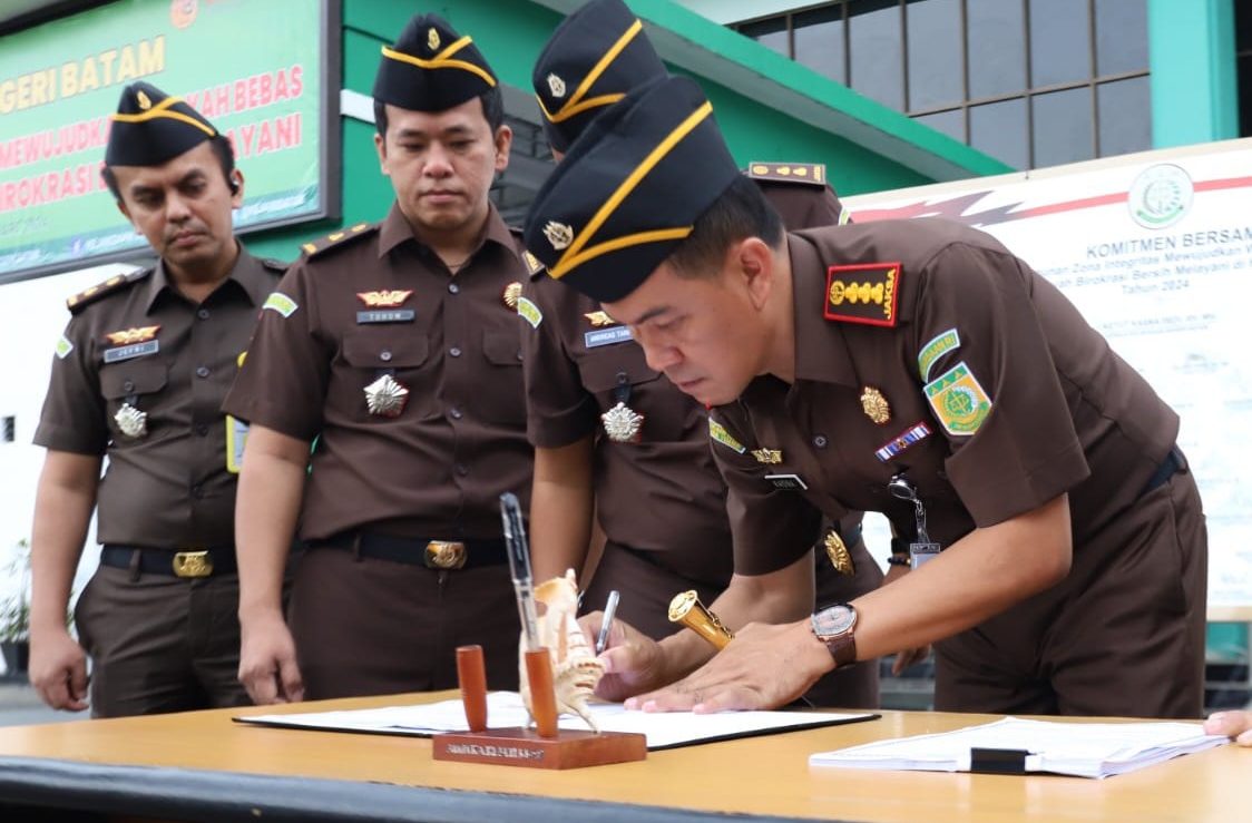 Kejari Batam Gelar Apel Pembangunan Zona Integritas