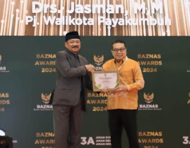 Jasman terima Baznas Awards