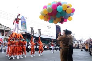 Kirab Nusantara dan Launching Payakumbuh Botuang Festival, Dihadiri Pj Walikota Payakumbuh dan Jajaran