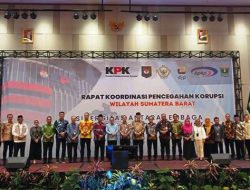 Wakili Pj Walikota Payakumbuh, Rida Ananda Hadiri Rakor Pencegahan Korupsi Wilayah Sumbar