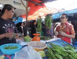 Pj. Walikota Payakumbuh, Sidak Harga Bahan Pokok di Pasar Ibuh