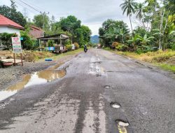 Progres Lambat, Warga Keluhkan Kontraktor yang Tangani Perbaikan Jalan Poros Luwu – Palopo