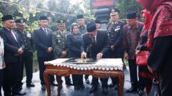 Pj Walikota Payakumbuh Suprayitno, Resmikan Tugu Sekolah Pendidikan Guru di Halaman Balai Kota