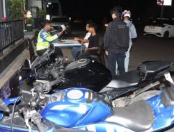 Polresta Barelang Gelar Razia Cipta Kondisi dan Amankan 73 Motor Berknalpot Brong